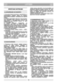 Page 51LATVISKILVLV
DROŠIBAS NOTEIKUMI
1) Uzman¥gi izlasiet instrukciju. Iepaz¥stieties ar
p∫aujmaš¥nas  vad¥bas  r¥kiem  un  pareizu
p∫aujmaš¥nas  lietošanu.  IemÇcieties  Çtri  apturït
motoru.
2) Lietojiet p∫aujmaš¥nu tikai tam, kam tÇ pared-
zïta,  respekt¥vi,  zÇles  p∫aušanai.  Jebkurš  cits
pielietojums  var  izrÇd¥ties  b¥stams  un  rad¥t
maš¥nai bojÇjumus.
3)  NekÇdÇ  gad¥jumÇ  nepie∫aujiet,  ka
p∫aujmaš¥nu  lieto  bïrni  vai  cilvïki,  kas  nav
nepieciešamÇ l¥men¥ iepazinušies ar instrukciju.
VietïjÇ...