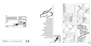 Page 11
3
6
2
4
5
SVENSKA ............................................................ 1
SUOMI ................................................................. 7
DANSK .............................................................. 13
NORSK .............................................................. 19
DEUTSCH ......................................................... 25
ENGLISH ........................................................... 31
FRANÇAIS ............................................................