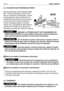 Page 39FR 38MODE D’EMPLOI
5.5 UTILISATION SUR TERRAINS EN PENTE
Dans le respect des limites indiquées (max
10° - 17%), les pelouses en pente se ton-
dent en montant et en descendant - jamais
transversalement; faire très attention aux
changements de direction: les roues qui se
trouvent en amont ne doivent jamais ren-
contrer dobstacles (cailloux, branches,
racines, etc.) susceptibles de faire glisser la
machine sur les côtés, de la retourner ou
dentraîner une perte de contrôle du véhicule.
REDUIRE LA VITESSE...