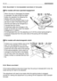 Page 496.3.3 ADJUSTMENT TO THE ENGAGEMENT AND BRAKE OF THE BLADES
For models with lever operated engagement
When the lever to disengage the blades
is operated, this also brings the blade
brake into operation for stopping the
blades within few seconds.
A badly functioning blade brake is usu-
ally due to wear in the brake lining (2)
and this will need to be changed by a
Licensed Service Centre. 
A stretched cable and changes in the
length of the belt can impair the blades’
engagement or rotation. 
To compensate...