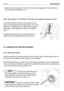 Page 51great care when using for the first few times as engagement may be sudden
until the belt is sufficiently run in.
6.3.6 A
DJUSTMENT OF THE SPRING OF THE PAWL FOR HOOKING THE GRASS-CATCHER
If the grass-catcher tends to jump about and to
open up when going over rough ground, or if it has
difficulty in hooking back on after being emptied,
the tension of the spring will need to be adjust-
ed(1).
Change the hooking point by using one of the
holes (2) until the required result is achieved.  
6.4 DISMANTLING AND...