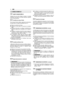 Page 6AVANT CHAQUE EMPLOI
Chaque fois qu’on doit utiliser le moteur il convientd’exécuter une série de contrôles destinés à garantirle bon fonctionnement.
Contrôle du niveau d’huile
Pour le type d’huile à utiliser, respecter les indicationsdonnées dans le chapitre spécifique (voir 8.1).
a)Placer la machine de niveau.b)Nettoyer la zone autour du bouchon de remplis-sage.c)Dévisser le bouchon (1), nettoyer l’extrémité de lajauge de niveau (2) et l’introduire, en le vissant àfond.d)Dévisser à nouveau le bouchon...