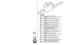 Page 1Elettrosega - MANUALE DI ISTRUZIONI
ATTENZIONE: prima di utilizzare la macchina, leggere attentamente il
presente libretto .
Electric Chain-saw - OPERATOR’S MANUAL
WARNING: read thoroughly the instruction booklet before using this
machine.
Scie électrique à chaîne - MANUEL D’UTILISATION
A TTENTION: lire attentivement le manuel avant dutiliser cette
machine.
Elektrokettensäge - GEBRAUCHSANWEISUNG
ACHTUNG: vor Inbetriebnahme des Geräts die Gebrauchsanleitung
aufmerksam lesen.
Electrosierra - MANUAL DE...
