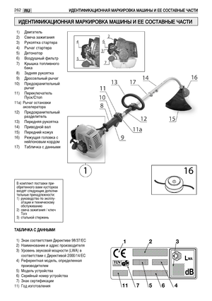 Page 22RU262à àÑ
ÑÖ
Öç
çí
íà
àî
îà
àK
KÄ
Äñ
ñà
àé
éç
çç
çÄ
Äü
ü ååÄ
Äê
êK
Kà
àê
êé
éÇ
ÇK
KÄ
Ä ååÄ
Äò
òà
àç
çõ
õ àà ÖÖÖ
Ö ëëé
éë
ëí
íÄ
ÄÇ
Çç
çõ
õÖ
Ö óóÄ
Äë
ëí
íà
à
1) Ñ‚Ë„‡ÚÂÎ¸
2) ë‚Â˜‡ Á‡ÊË„‡ÌËﬂ
3) êÛÍÓﬂÚÍ‡ ÒÚ‡ÚÂ‡
4) ê˚˜‡„ ÒÚ‡ÚÂ‡
5) ÑÂÚÓÌ‡ÚÓ
6) ÇÓÁ‰Û¯Ì˚È ÙËÎ¸Ú
7) ä˚¯Í‡ ÚÓÔÎË‚ÌÓ„Ó
·‡Í‡
8) á‡‰Ìﬂﬂ ÛÍÓﬂÚÍ‡
9) ÑÓÒÒÂÎ¸Ì˚È ˚˜‡„
10) èÂ‰Óı‡ÌËÚÂÎ¸Ì˚È
˚˜‡„
11)  èÂÂÍÎ˛˜‡ÚÂÎ¸
èÛÒÍ/ëÚÓÔ
11a)  ê˚˜‡„ ÓÒÚ‡ÌÓ‚ÍË
‡ÍÒÂÎÂ‡ÚÓ‡
12) èÂ‰Óı‡ÌËÚÂÎ¸Ì˚È
‡Á‰ÂÎËÚÂÎ¸
13) èÂÂ‰Ìﬂﬂ ÛÍÓﬂÚÍ‡
14) èË‚Ó‰ÌÓÈ ‚‡Î
15) èÂÂ‰ÌËÈ...