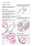 Page 22F| Manuel d’utilisation
20
1. Achever le montage
REMARQUE – La machine peut être fournie
avec certains composants déjà montés.
Montage du guidon
Remettre en position de marche la partie infé-
rieure du guidon (1), déjà prémontée, et la blo-
quer en serrant les poignées inférieures (2).
Remettre en position de marche la partie supé-
rieure (3), déjà prémontée, et la bloquer en ser-
rant les poignées supérieures (4).
Les bagues (5) des poignées (2 et 4) doivent être
vissées de façon à assurer une fixation...