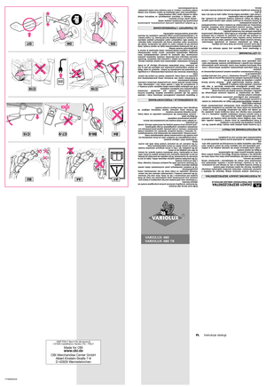 Page 2ZASADY BEZPIECZEŃSTWABEZWZGL DNIE PRZESTRZEGAĆ NINIEJSZE INSTRUKCJE
1) Przeczytać uważnie instrukcje obsługi. Zapoznać się dokładnie z
systemem sterowania i właściwym sposobem użytkowania niniejszego
urządzenia. Nauczyć się szybko zatrzymać silnik kosiarki.
2) Używać kosiarkę wyłącznie w celu, do którego jest ona przeznaczo-
na, tzn. do koszenia i zbierania pokosu z trawnika. Jakiekolwiek inne
zastosowanie może okazać się niebezpieczne i spowodować szkody
osobom lub rzeczom.
3) Kosiarka nie może być...