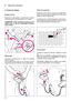 Page 24F| Manuel d’utilisation
22
3. Tonte de l’herbe
Fixation du bac
Soulever le pare-pierres et accrocher correcte-
ment le bac (1), comme indiqué sur la figure.
ATTENTION – Cette machine doit toujours tra-
vailler avec le bac de ramassage correcte-
ment monté.
Démarrage
Accrocher correctement le câble de rallonge
comme illustré.
Pour le démarrage, appuyer sur le bouton de blo-
cage (2) et tirer sur le levier (1) de linterrupteur.Tonte de la pelouse
Pendant la tonte, faire en sorte que le câble élec-
trique...