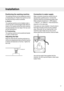 Page 27Positioningthewashingmachine
Thewashingmachinecanbeinstalledasabuilt-in
orfreestandingunit.Positionthemachinesothat
theelectricalplugiseasilyaccessible.
A.Built-in
Thewashingmachinecanbeinstalledundera
countertopwithaworkingheightof850–900mm.
Leavea5mmspacearoundtheentiremachine,
includingbetweentherearedgeofthetopcover
andthewallbehindit.
B.Freestanding
Thewashingmachinecanbepositionedbeside
orunderatumbledryer.
Adjustingthefeet
Keepthenoisethatthemachineproducestoa...