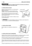 Page 12Suivre les consignes de sécurité du constructeur de la batterie au\
cours de la manipulation et de la mise au rebut.
3.3 INSTALLATION DU VOLANT
Disposer la machine autoportée sur une surface plane et
aligner les roues avant.
Engager le volant (1) sur la colonne de direction (2) de
manière à ce que les rayons soient tournés vers le siège.
Faire correspondre le trou prévu dans laxe du volant à
celui de la colonne de direction pour pouvoir y introduire la
tige de blocage (3) fournie.
Pousser la tige à...