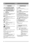 Page 2626
NORSKNO
1 GENERELT
Dette symbolet betyr ADVARSEL. 
Hvis du ikke følger instruksjonene 
nøye, kan det føre til alvorlig person-
skade og/eller materiell skade.
Før start må denne bruksanvisningen 
og den medfølgende trykksaken 
SIKKERHETSFORSKRIFTER 
leses nøye.
1.1 SYMBOLERFølgende symboler finnes på maskinen for å minne 
om den forsiktighet og oppmerksomhet som 
kreves ved bruk og vedlikehold.
Symbolene betyr:Advarsel!
Les instruksjonsboken og sikkerhetsman-
ualen før maskinen tas i bruk.
Advarsel!...