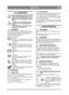 Page 3333
DEUTSCHDE
1 ALLGEMEINES
Dieses Symbol kennzeichnet eine WAR-
NUNG. Ein Nichtbefolgen der Anweis-
ungen kann schwerwiegende Personen- 
und bzw. oder Sachschäden nach sich 
ziehen.
Vor dem Start sind diese Bedienung-
sanleitung sowie die beigefügte Bro-
schüre 
“SICHERHEITSVORSCHRIFTEN 
aufmerksam durchzulesen.
1.1 SYMBOLEAm Gerät befinden sich folgende Symbole, um 
den Bediener darauf hinzuweisen, dass bei Benut-
zung und Wartung des Geräts Vorsicht und 
Aufmerksamkeit geboten sind.
Bedeutung der...