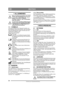 Page 3838
DEUTSCHDE
Übersetzung der Originalbetriebsanleitung
1 ALLGEMEINES
Dieses Symbol kennzeichnet eine WAR-
NUNG. Ein Nichtbefolgen der Anwei-
sungen kann schwerwiegende 
Personen- und bzw. oder Sachschäden 
nach sich ziehen.
Vor dem Start sind diese Bedienungsan-
leitung sowie die beigefügte Broschüre 
“SICHERHEITSVORSCHRIFTEN 
aufmerksam durchzulesen.
1.1 SYMBOLEAm Gerät befinden sich folgende Symbole, um 
den Bediener darauf hinz uweisen, dass bei Benut-
zung und Wartung des Geräts Vorsicht und Auf-...