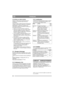 Page 2626
FRANÇAISFR
5.10.2Filtre à air (XKH 165 HD)
Nettoyer le filtre à air au moins une fois par 
trimestre et au maximum après 50 heures 
d’utilisation. 
Nettoyer le filtre en papier au moins une fois par an 
et après un maximum de 200 heures d’utilisation.
REMARQUE : augmenter la fréquence de 
nettoyage des filtres si la machine est utilisée sur 
des terrains poussiéreux.
1.  Retirer le couvercle du filtre à air (fig 22). 
2.  Démonter la partie amovible du filtre à papier 
ainsi que le préfiltre en...