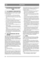 Page 2222
DEUTSCHDE
1 SICHERHEITSVORSCHRIF-
TEN
1.1 ALLGEMEINE VORSCHRIFTENUm die Sicherheit des Anwenders nicht zu gefähr-
den, darf die Maschine nicht verwendet werden: 
 Als Motorhacke.
 Zum Ausgleichen von Bodenunebenheiten.
 Von Kindern oder Personen, die mit der Ma-schine und ihrer Funktionsweise nicht vertraut 
sind.
 Von Kindern unter 16 Jahren.
 Auf feuchtem Untergrund. Die Maschine darf  nur auf trockenem Rasen benutzt werden.
 Im Dunklen. Die Maschine darf nur bei Tages- licht oder entsprechender...