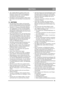 Page 1919
DEUTSCHDE
 Alte, defekte Batterien gehören nicht in den Hausmüll. Bei den örtlichen Entsorgungsun-
ternehmen erfahren Sie, wo Sie die Batterie 
umweltgerecht entsorgen können.
 Die Batterie nicht kurzschließen. Dabei entste- hen Funken, die einen Brand verursachen kön-
nen.
1.3 BETRIEB Bei laufendem Motor dürfen sich keine Kör-
perteile im Bewegungsbereich der Knicklenks-
teuerung befinden. Es besteht Quetschgefahr! 
 Warnung vor undichten Hydraulikschläuchen  und -kupplungen. Es kann ein...