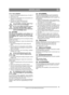 Page 1919
NEDERLANDSNL
Vertaling van de oorspronkelijke gebruiksaanwijzing
2.3.3 Accu plaatsen
1. Open de motorkap en plaats de accu. Zie afb. 5.
2. Zet de accu vast.
3. Sluit eerst de rode kabel aan op de positieve ac-cuklem (+) van de accu.
4. Sluit dan de zwarte kabel aan op de  negatieve accuklem  (-) van de accu.
Als u de kabels verwisselt, raken de ge-
nerator en de accu beschadigd.
De accu moet altijd  aangesloten zijn als 
u de motor wilt laten lopen. Anders 
kunnen de generator en het elektrische...