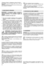 Page 4038
“Paragem do Motor” e desprenda o capuz da vela (2).  Nos modelos que são provistos disso, tirar a chave deligação (3). ESPERAR A PARADA DA LÂMINA antes de efectuar qual-quer operação na relvadeira. 
MPORTANTE - A manutenção regular e minuciosa é indispensável para manter ao longo do tempo osníveis de segurança e as prestações originais damáquina.Guardar a relvadeira num lugar seco. 
1) Usar luvas de trabalho resistentes antes de qualquer operação de limpeza, manutenção ou regulação damáquina.2) Lavar...