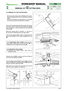 Page 405.8 REMOVAL OF THE CUTTING DECK
Removing the cutting deck facilitates all the over-
haul and replacement of hubs, bearings and blade
shafts.
With some practice and experience it is possible
to do this work with the deck still in position.
Pull out the external split pin (1)through the inspec-
tion hole in front of the seat and remove the pin 
(2)
from the inside, in order to disconnect the collector
channel 
(3).
Bring the cutting deck to position «1» and put a
40 mm block underneath the rear right...