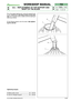 Page 48© by GLOBAL GARDEN PRODUCTS
72
6.6.0- REPLACEMENT OF THE SUPPORT AND
SHAFT OF THE BLADE


2 / 2
WORKSHOP MANUAL
page from 
1998to  ••••
3/2002
Fit on the upper bearing and, using the special bush
# Cod. 60800030/0 
(13) which works on the inner
ring
, hit it squarely with a mallet until the bearing is
fully driven home.
Fit the flange support onto the deck, 
fully tighten-
ing the nuts (5)
. 
Tightening torques
3Blade pulley screw.  .......................... 25 ÷ 30 Nm
5Nuts for flanged support...