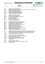 Page 33/2006
4.40Regolazione della cinghia trazione
4.51Regolazione del pedale della trazione(➤nei modelli a trasmissione idrostatica)
4.61Allineamento del piatto di taglio
4.71Regolazione del gioco dello sterzo
4.80Regolazione della geometria dello sterzo
4.90Controllo dell’allineamento delle lame 
4.101Affilatura ed equilibratura delle lame
5.11Rimozione del cofano anteriore 
5.21Rimozione della copertura ruote
5.30Rimozione del convogliatore di espulsione
5.41Rimozione del serbatoio
5.51Rimozione del...