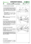 Page 224.8 STEERING GEOMETRY ADJUSTMENT
The correct steering geometry is given by the val-
ues of the interacentre distancexis between the
joints of the tension rod and the wheel connecting
rod. Any faults caused by knocks or accidents
result in reduced driving precision and increased
wear on the tyres. These can be overcome as fol-
lows:
–uneven or excessive wear on the front tyres =
toe-in adjustment
–the lawn-tractor does not maintain a straight
line when the steering wheel is straight =
adjustment of...