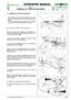 Page 355.7 REMOVAL OF THE CUTTING DECK
Removing the cutting deck facilitates all the over-
haul and replacement of hubs, bearings and blade
shafts.
With some practice and experience it is possible
to do this work with the deck still in position.
Remove the collector channel [see 5.3]
After moving the cutting height lever to position «1»,
loosen the engagement cable adjuster 
(1), pull it out
and release the spring 
(2).
Loosen the screw 
(3), unfasten the safety pin (4)
and move the fork to the side (5).
Turn...