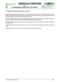 Page 183/2002
C) Regolazione della regolarità di salita e discesa
Eseguita la regolazione indicata nel punto “A”, portare la leva di comando su 2 o 3 posizioni diverse, control-
lando che il piatto si sollevi uniformemente e che in ogni posizione mantenga costante la differenza di altezza
fra il bordo anteriore e quello posteriore rispetto al terreno.
Se la parte anteriore tende ad anticipare o a ritardare la salita rispetto alla posizione è possibile regolarizzare il
movimento agendo opportunamente sui dadi...