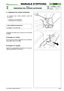 Page 24© by GLOBAL GARDEN PRODUCTS
98S
5.1.0
RIMOZIONE DEL COFANO ANTERIORE



1 / 1
MANUALE D’OFFICINA
paginadal 
2002al  ••••
5.1 RIMOZIONE DEL COFANO ANTERIORE
La rimozione del cofano anteriore rende più
accessibili:
–il motore e i suoi accessori,
–il silenziatore e le protezioni.
➤Nei modelli provvisti di fari:
scollegare il connettore (1).
Il fissaggio del cofano può avvenire con due diverse
modalità.
A) Fissaggio con mollette
Per rimuovere il cofano, sganciare le due mollette di
ritegno 
(2)e...