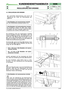 Page 134.3 REGULIERUNG DER BREMSE
Die verminderte Bremswirkung wird durch die
Regulierung der Feder der Bremsstange aus-
geglichen.
➤Bei Modellen mit mechanischem Antrieb:
Den Kraftstofftank ausbauen [siehe 5.3].
➤Bei Modellen mit hydrostatischem Antrieb: 
Die Einstellung erfolgt mit Hilfe eines Steck-
schlüssels, der durch die dafür bestimmte Boh-
rung 
(1)auf der hinteren Platte geführt wird.
Die Einstellung muss bei angezogener Feststell-
bremse ausgeführt werden. Sie besteht darin, die
Länge der Feder...