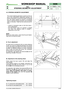 Page 214.8 STEERING GEOMETRY ADJUSTMENT
The correct steering geometry is given by the val-
ues of the interacentre distancexis between the
joints of the tension rod and the wheel connecting
rod. Any faults caused by knocks or accidents
result in reduced driving precision and increased
wear on the tyres. These can be overcome as fol-
lows:
–uneven or excessive wear on the front tyres =
toe-in adjustment,
–the lawn-tractor does not maintain a straight
line when the steering wheel is straight =
adjustment of...