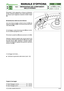 Page 40TC•
TX
© by GLOBAL GARDEN PRODUCTS
Rimontare il tutto seguendo a ritroso le indicazioni
fornite, tenendo presente che è bene fissare prima
la corona e poi il pignone e serrare a fondo il dado
(4).
B) Sostituzione della boccola inferiore
Con una chiave snodata, svitare le due viti (14)che
fissano la piastrina 
(15)e rimuovere la boccola infe-
riore sferica 
(16).
Al montaggio, curare che la boccola 
(16)sia monta-
ta con la parte sporgente in alto.
Rimontare la piastrina 
(15)senza serrare le viti (14)....