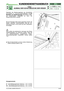 Page 28102 - 122
5.2a.0
AUSBAU DER SCHUTZBLECHE DER RÄDER



2 / 2
KUNDENDIENSTHANDBUCH
Seite von 
2006bis  ••••
Nachdem der Bedienungshebel der Schnitthöhe
auf Position «7»  und der Kupplungshebel 
( ➤bei
Modellen mit Hebelkupplung)
auf Position «Mes-
ser eingeschaltet» eingestellt ist, kann die
Abdeckung entfernt werden.
Bei der Montage sollte darauf geachtet werden die
beiden seitlichen Verschlussfeder 
(11)der Ab-
deckung korrekt in die Löcher auf den Trittbrettern
einzufügen.
Dann sollten die...