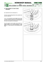 Page 38TC•
TX
© by GLOBAL GARDEN PRODUCTS
102 - 122
6.2.0
REPLACEMENT OF FRONT WHEEL BEARINGS



1 / 1
WORKSHOP MANUAL
page from 
2000to  ••••
6.2 REPLACEMENT OF FRONT WHEEL 
BEARINGS
Dismantle the front wheel [see 6.1].
The front wheel bearings
(1)are force splined into
the front wheel hub.
A 10 – 12 mm diameter round bar
(2)must be used
to extract a bearing, inserted from the opposite side
and struck with a hammer around various points of
the inner circumference of the bearing.
The new bearing must be...