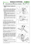 Page 18© by GLOBAL GARDEN PRODUCTS
72
4.5.2
REGOLAZIONI DELLA LEVA DELLA TRAZIONE



1 / 3
MANUALE D’OFFICINA
paginadal 
2006al  ••••
3/2006
4.5 REGOLAZIONI DELLA LEVA DELLA TRA-
ZIONE 
(➤nei modelli a trasmissione idro-
statica) 
È opportuno effettuare queste regolazioni ogni
volta che si interviene sul gruppo della leva della
trazione o che viene smontato l’asse del pedale,
l’asse posteriore o il cavo di ritorno della leva.
I principali indicatori di malfunzionamento sono:
–leva che non ritorna premendo...