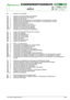 Page 33.11Kriterien für die Eingriffe
4.11Regulierung des Einschaltens des Messers
4.21Regulierung der Bremse des Messers
4.32Regulierung der Bremse
4.40Regulierung des Antriebsriemens ( ➤ bei Modellen mit mechanischem Antrieb)
4.52Regulierung des Antriebshebels ( ➤bei Modellen mit hydrostatischem Antrieb)
4.60Ausrichtung des Mähwerks
4.70Regulierung des Spiels der Lenkung
4.80Geometrische Regulierung der Lenkung
4.90Kontrolle der Ausrichtung des Messers 
4.101Schärfen und Auswuchten des Messers...