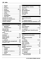 Page 118— defaults 38— editing 37— favourites 23— groups 40, 41— managing 38— ringing tones 39— saving 37— searching 29— synchronising 54— voice tags 38converter for currency 97converter for measurements 97copyright protection 103currency converter 97
D
data connections 54, 58
— Bluetooth 55— synchronisation 54date and time 99declining callsSee rejecting calls
device
— updating 101dictionary 97dismissing calls 29display settings 100, 101downloads— podcasts 86DRM (digital rights management) 103duration of calls...