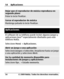 Page 125
Dejar que el reproductor de música reproduzca en
segundo plano
Pulse la tecla Finalizar.
Cerrar el reproductor de música
Mantenga pulsada la  tecla Finalizar.
Aplicaciones
El software de su teléfono  puede incluir algunos juegos y
aplicaciones Java™ especial mente diseñados para este
teléfono Nokia.
Seleccione  Menú > Aplicaciones .
Abrir un juego o una aplicación
Seleccione Juegos o Colección . Desplácese hasta un juego
o una aplicación y seleccione  Abrir.
Ver la cantidad de me moria disponible para...