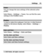 Page 35
Tones
You can change the tone settings of the selected active
profile.
Select Menu > Settings  > Tones . You can find the same
settings in the  Profiles menu.
Display
To view or adjust the wallpaper , font size, or other features
related to the phone display, select  Menu > Settings  >
Display .
Date and time
Select Menu > Settings  > Date and time .
Set the date and time
Select Date and time settings .
Set the date and time format
Select Date and time format settings .
Settings 35
© 2009 Nokia. All...