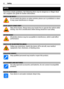 Page 4Safety
Read these simple guidelines. Not following them may be dangerous or illegal. Read
the complete user guide  for further information.
SWITCH ON SAFELY
Do not switch the device on when wire less phone use is prohibited or when
it may cause interference or danger.
ROAD SAFETY COMES FIRST
Obey all local laws. Always keep your  hands free to operate the vehicle while
driving. Your first consideration wh ile driving should be road safety.
INTERFERENCE
All wireless devices may be susceptibl e to...