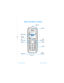 Page 8Nokia 3100 User Guide 1Copyright © 2003 Nokia
Nokia 3100 phone at a glance 
Talk key Display screen
Left 
 End key
Power key
Charger port
Keypad
Earpiece
scroll key
 
Pop-Port 
Connector  selection keyRight 
 selection key Four-way
Microphone 