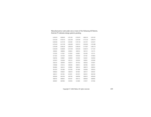 Page 238223
Copyright
 © 
2003 Nokia. All rights reserved.
Manufactured or sold under one or more of the following US Patents.
 
Asterisk (*) indicates design patents pending.5,444,816
5,699,482
5,701,392
5,754,976
4,969,192
5,291,557
5,451,954
5 400 433
5,222,189
5,357,594 
5 752 225 
5,394,473 
5,583,962 
5,274,740 
5,633,981 
5 297 236
4,914,701 
5,235,671 
5,579,430 
5,227,788 
5,285,498
5,481,614 
5,592,584 
5,781,888
5,703,999 
5,299,238
5,299,239 
5,299,240 
5,197,087 
5,490,170 
5,264,846 
5,268,685...