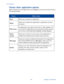 Page 127120 Copyright © 2003 Nokia Fun and games
Choose other application options
When viewing the list of applications, press Options
 to access the choices listed in 
the following table:  
Choice What it does
Open
Allows you to launch an application. 
DeleteAllows you to delete the application or application set from 
the phone.
Web accessAn application may require web access to make updates. You 
can restrict the application from accessing the mobile Internet. 
Your choices include Ask first
, Allowed
, and...