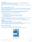 Page 68Delete a mailboxOn the start screen, swipe down from the top of the screen, and tap ALL SETTINGS > email+accounts. Tap and hold the mailbox, and tap delete.
You cannot delete the first Microsoft mailbox you signed in with. You must reset your phone to do that.
Add your Exchange mailbox to your phone
Would you like to have your work mail, contacts, and calendar at hand, whether you are sitting by your computer or on the go with your phone? You can sync the important content between your phone and a...