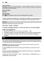 Page 42Start recording
Select 
, or, during a call, select Options > Record . While recording a call, all parties
to the call hear a faint beeping.
Pause recording
Select 
.
Stop recording
Select 
. The recording is saved in the  Recordings folder in Gallery.
T o  p l a y  o r  s e n d  t h e  l a s t  r e c o r d i n g ,  t o  a c c e s s   the list of recordings, or to select the memory
and the folder to store the recordings, select  Options and the appropriate option.
Equaliser
Adjust the sound when using...