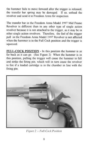 Page 158
Figure 2 -- Full-Cock Position   