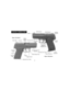 Page 1212Frame
Extension Slide Release
Bobbed
Hammer Slide
Serial Number
Ambidextrous
Magazine 
Release LeverStandard Floor Plate
Barrel 
Locking 
Block
Rear Sight
ExtractorControl 
Lever Front Sight
Trigger
Universal Mounting 
Grooves
Trigger GuardSlide Release Axle
Finger Recesses
Figure 12B (above)
Extended Floor Plate
Ejection PortSECTION 2 NOMENCLATURE
Figure 12A (below)
Reference
Line
Frame
Lanyard
Loop 