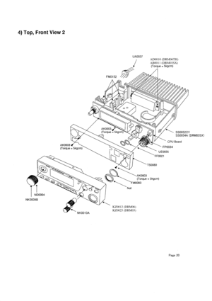 Page 19KZ0012 (DRM06)
KZ0025 (DRM03)AD0010 (DRM06TH)
AB0011 (DRM03SX) 