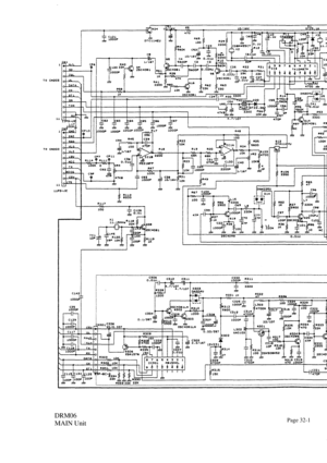 Page 29DRM06
MAIN UnitPage 32-1 