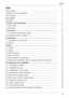 Page 33
Index
Index
Safety notices  .................................................................................................  5
SDU5600 brief circuit description  ....................................................................  6
LCD resolution  ................................................................................................  6
Block diagram  .................................................................................................  7
Introduction...