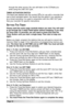 Page 18Page 18
through the other source. You can still listen to the CCRadioplus
while using the LINE OUT jack.
TIMER ACTIVATION SWITCH
The black jack labeled with this symbol      is for use with a recorder that
has a timer activated switch. You would use this switch if you wanted to
do a timed recording. It is used in conjunction with the LINE OUT jack.
See your recorder for specific instructions.
SETTING THE TIMER
Please read this entire page carefully before you start. You will need
to go through the 3...